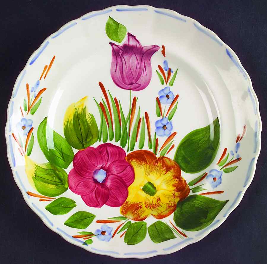 Belle Fiore Salad Plate by Simpsons-1
