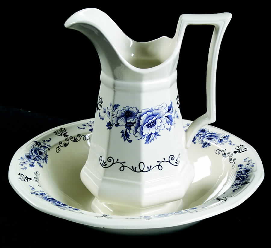 Clinton Inn Large Pitcher & Bowl Set by Simpsons-1