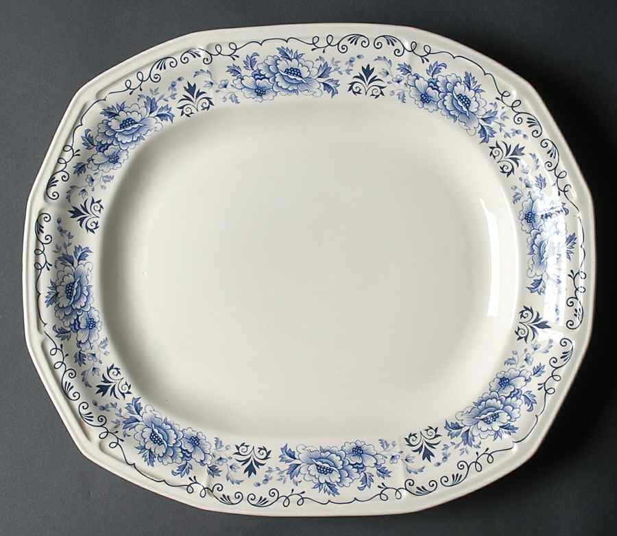 Clinton Inn 13" Oval Serving Platter by Simpsons-1