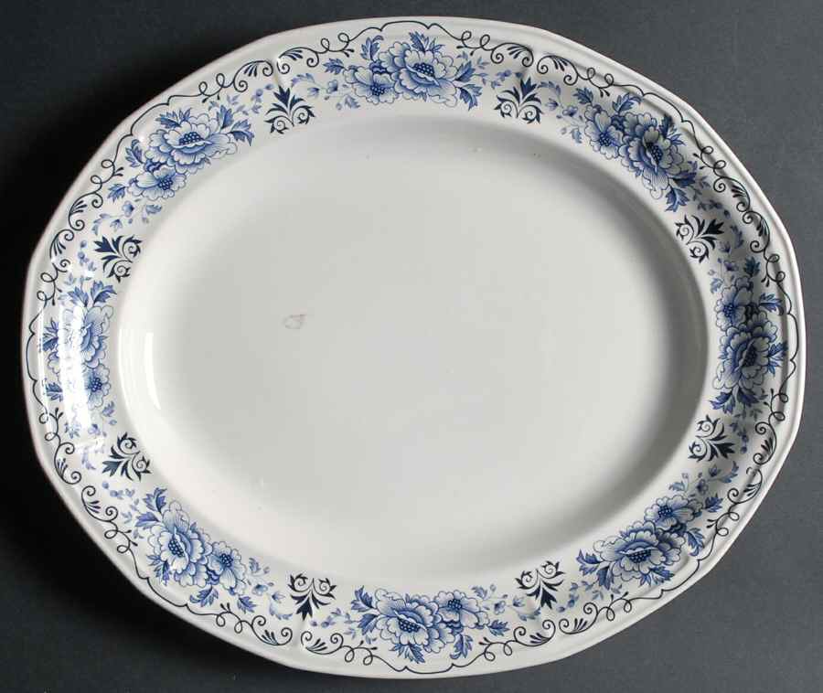 Clinton Inn 13" Oval Serving Platter by Simpsons-1