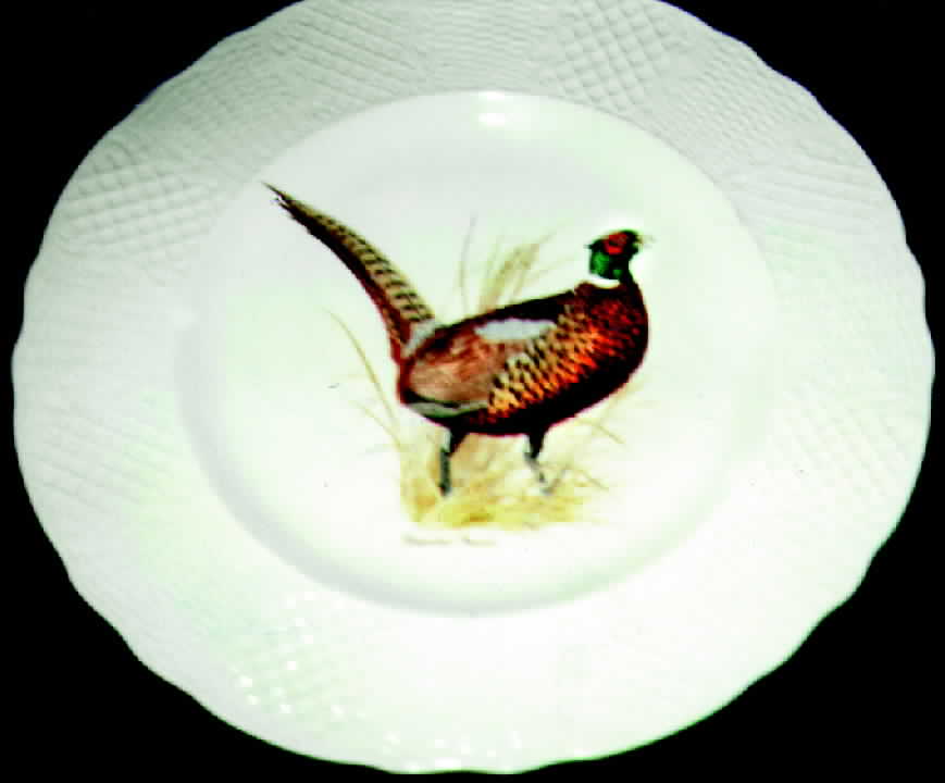 Game Birds Dinner Plate by Simpsons-1