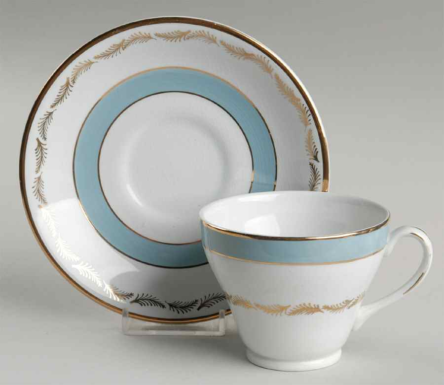 Oakwood Footed Cup & Saucer Set by Simpsons-1