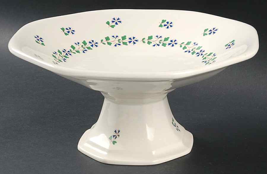 Periwinkle Round Compote (Height X Width) by Simpsons-1