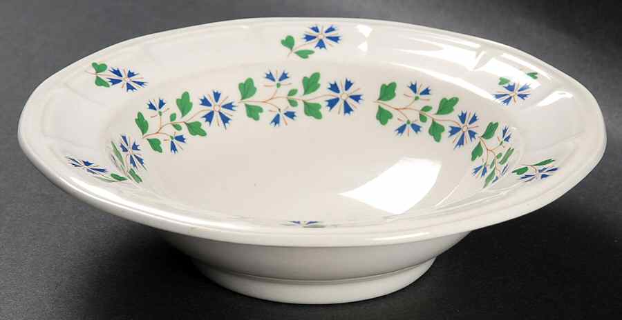 Periwinkle Rim Fruit/Dessert (Sauce) Bowl by Simpsons-1