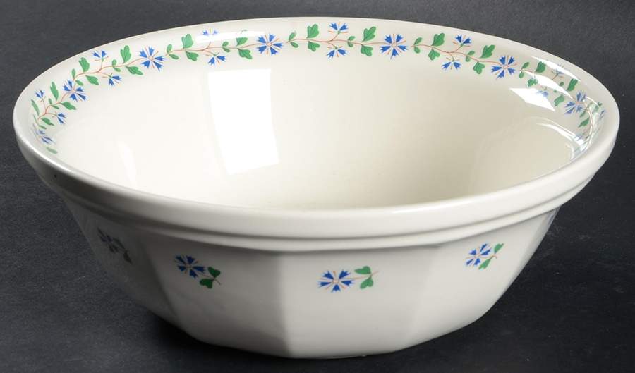 Periwinkle 8" Round Vegetable Bowl by Simpsons-1