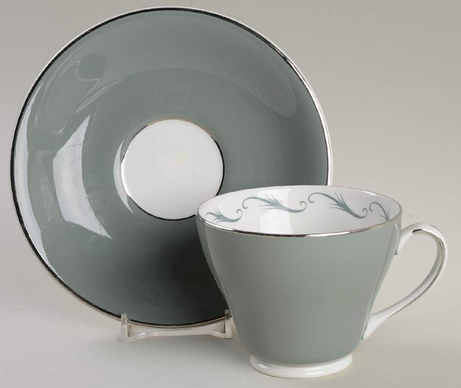 Sandringham Footed Cup & Saucer Set by Simpsons-1