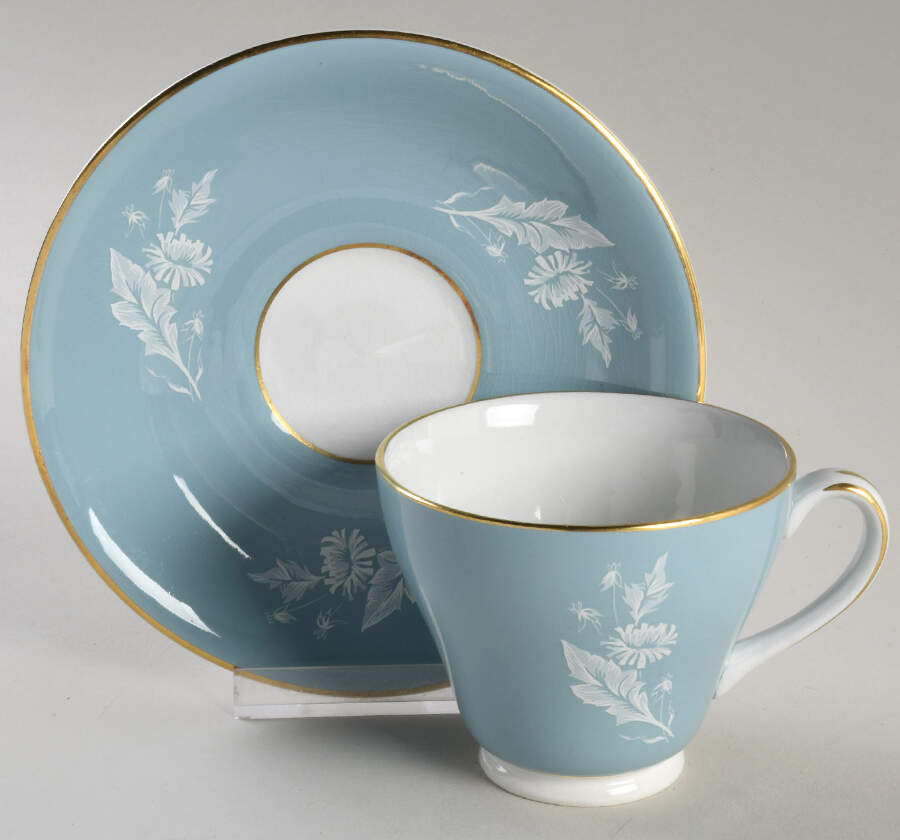 Skye Footed Cup & Saucer Set by Simpsons-1