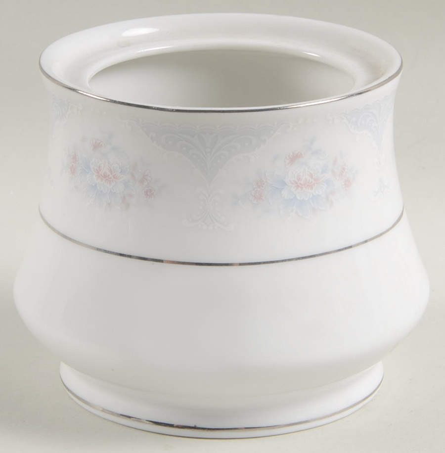 Sapphire Sugar Bowl No Lid by Silverie-1