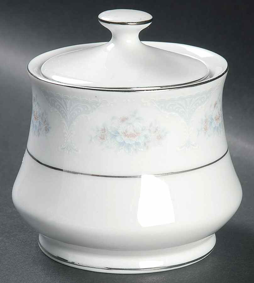 Sapphire Sugar Bowl & Lid by Silverie-1