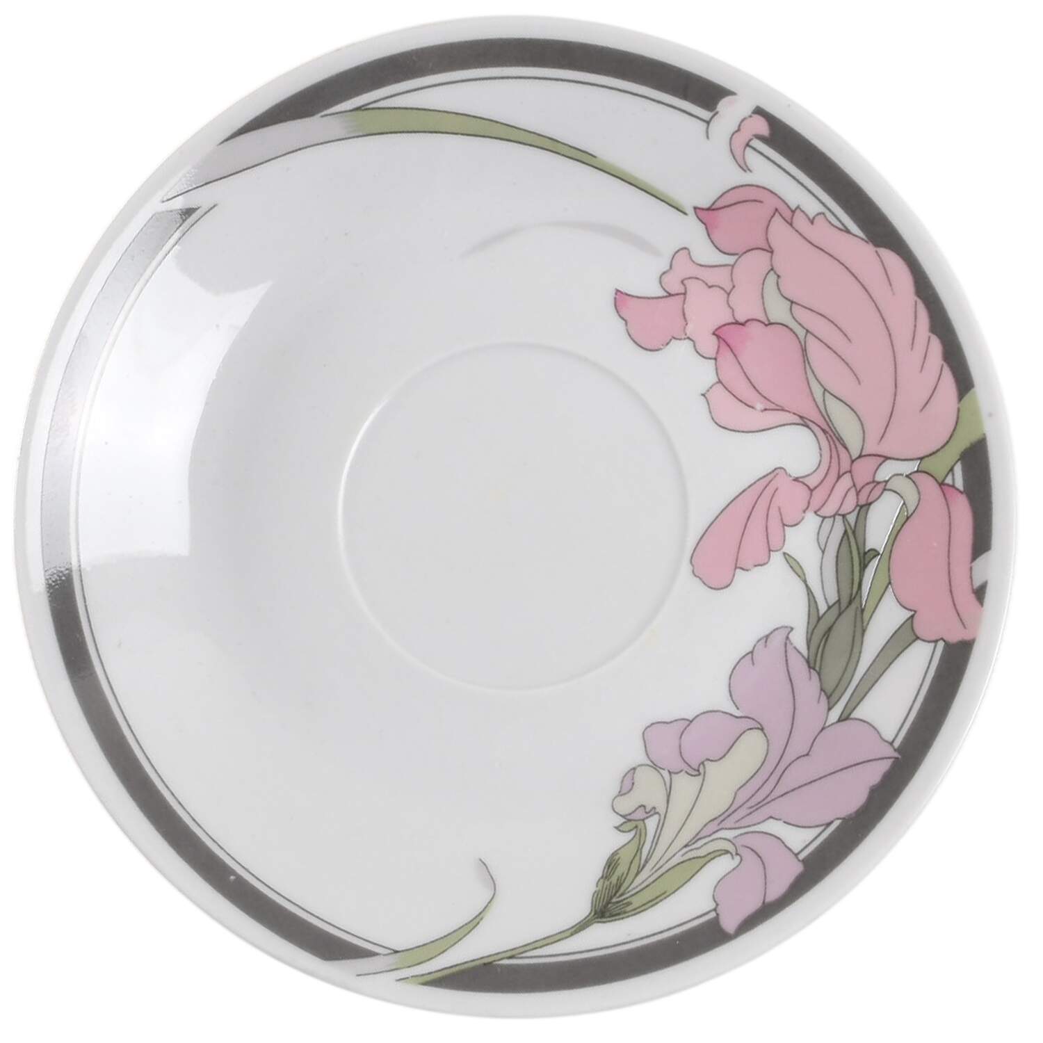 Sweet Iris Saucer by Silverie-1