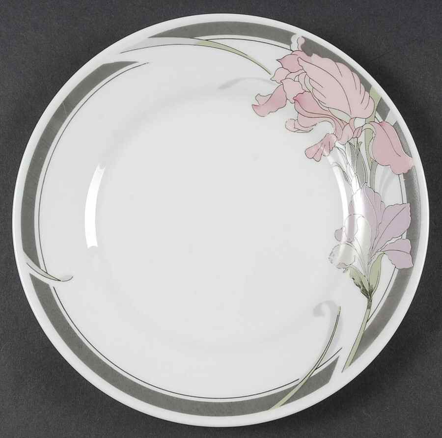 Sweet Iris Salad Plate by Silverie-1