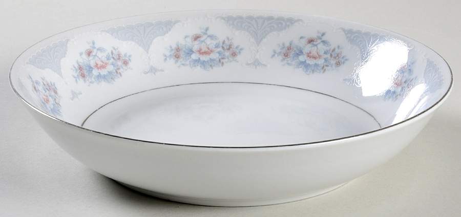 Sapphire Coupe Soup Bowl by Silverie-1