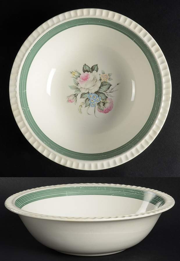 Antoinette 8" Round Vegetable Bowl by Salem-1