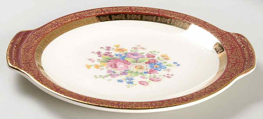 Aristocrat Maroon (Floral Center) Relish by Salem-1