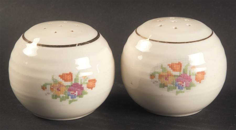 Basket Pp (Gold Inner Ring) Salt & Pepper Set by Salem-1