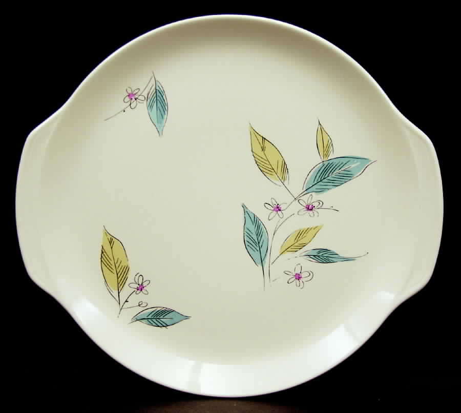 Biscayne Handled Chop Plate (Round Platter) by Salem-1