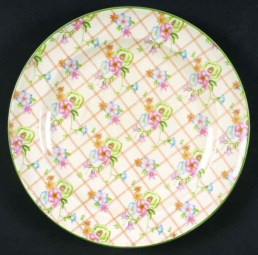The Bonjour Chintz Dinner Plate by Salem-1