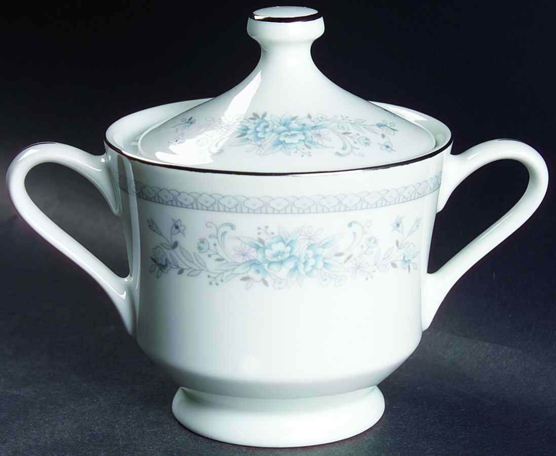 Bridal Bouquet Sugar Bowl & Lid by Salem-1