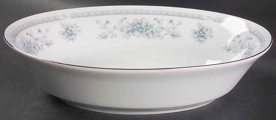 Bridal Bouquet 10" Oval Vegetable Bowl by Salem-1