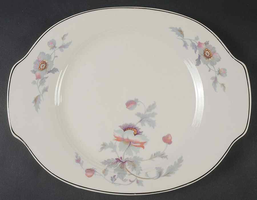 Bryn Mawr 12" Oval Serving Platter by Salem-1