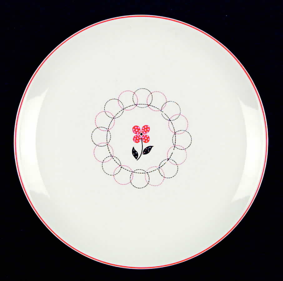 Calico Dinner Plate by Salem-1