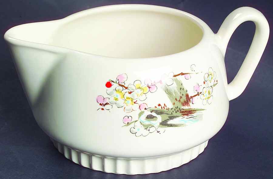 Cherry Blossom Gravy Boat by Salem-1