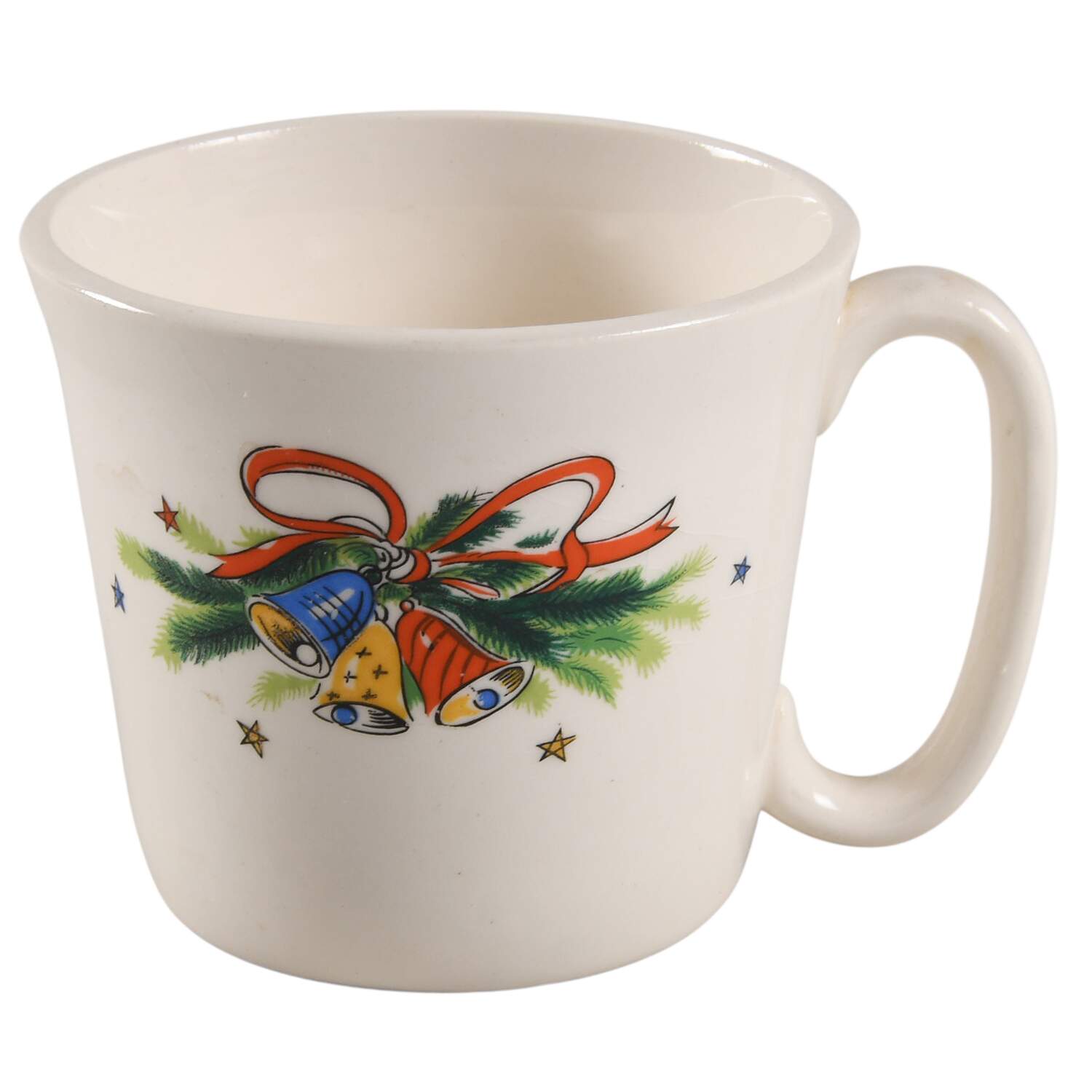 Christmas Eve (Earthenware, Green, Gold) Mug by Salem-1