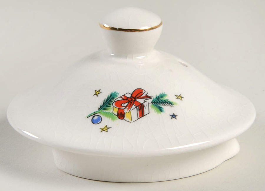 Christmas Eve (Porcelain) Lid for Teapot by Salem-1