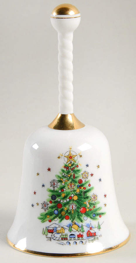 Christmas Eve (Porcelain) Bell by Salem-1