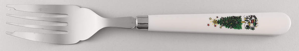 Christmas Eve (Porcelain) Individual Salad Fork by Salem-1