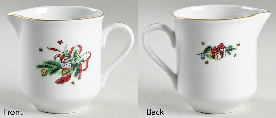 Christmas Eve (Porcelain) Creamer by Salem-1