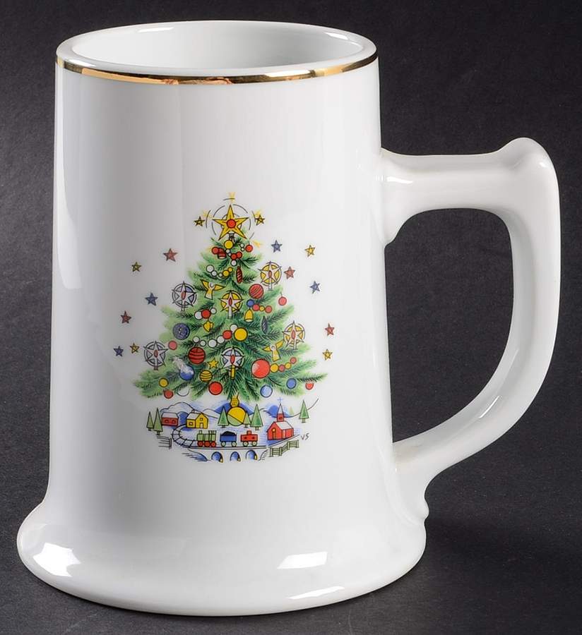 Christmas Eve (Porcelain) Tankard by Salem-1