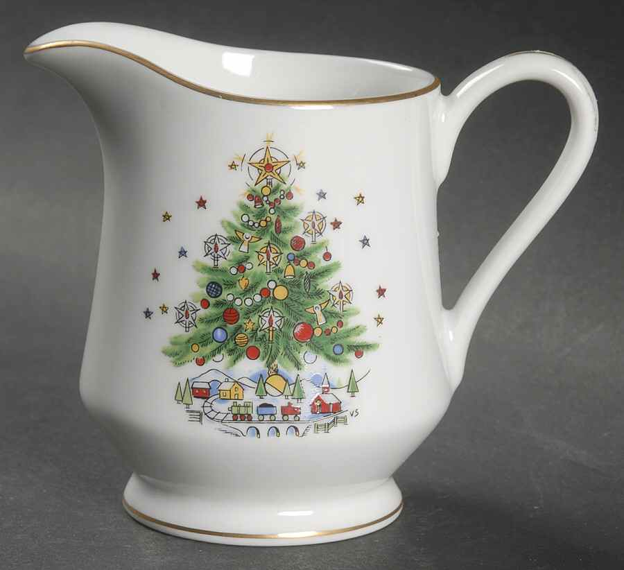 Christmas Eve (Porcelain) Creamer by Salem-1