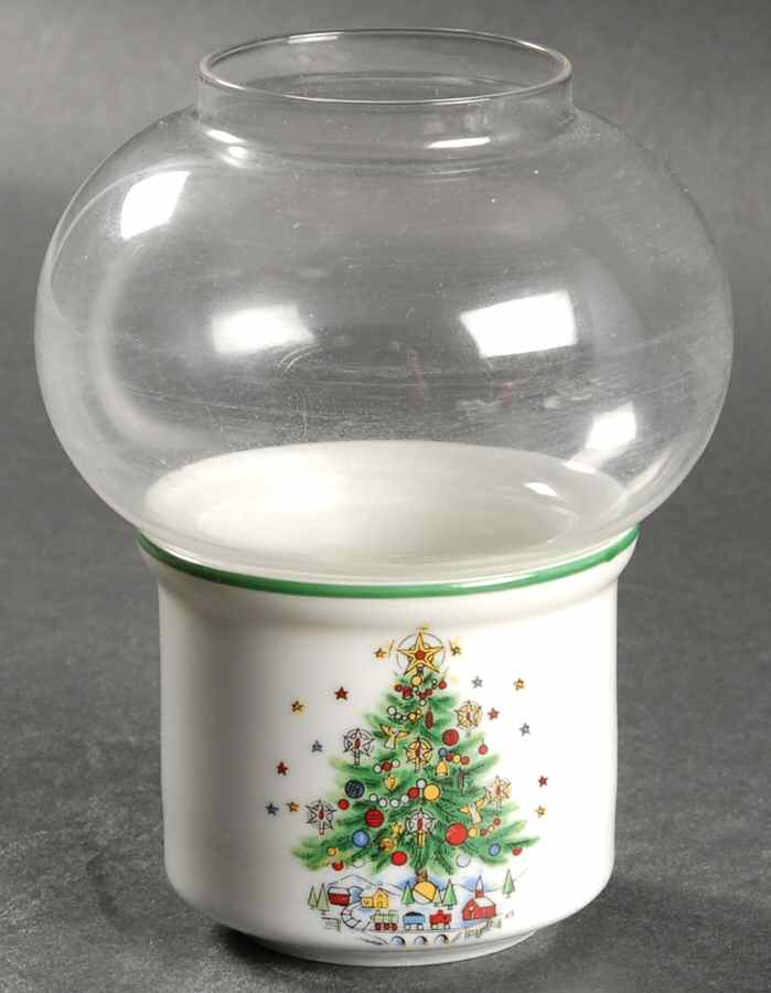 Christmas Eve (Porcelain) Candleholder by Salem-1