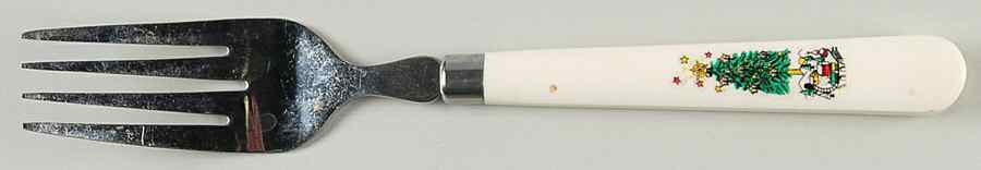 Christmas Eve (Porcelain) Individual Salad Fork by Salem-1
