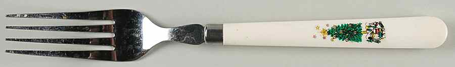 Christmas Eve (Porcelain) Dinner Fork (7 1/2" or Larger) by Salem-1