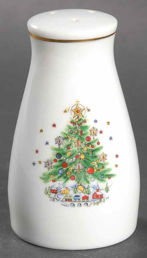 Christmas Eve (Porcelain) Salt Shaker by Salem-1