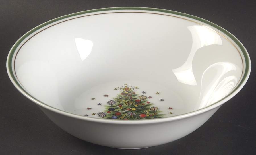 Christmas Eve (Porcelain) Coupe Cereal Bowl by Salem-1
