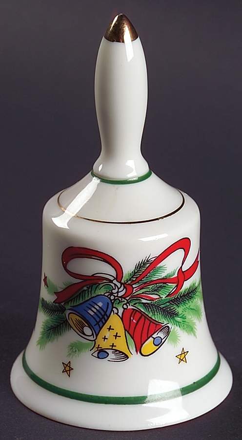 Christmas Eve (Porcelain) Bell by Salem-1