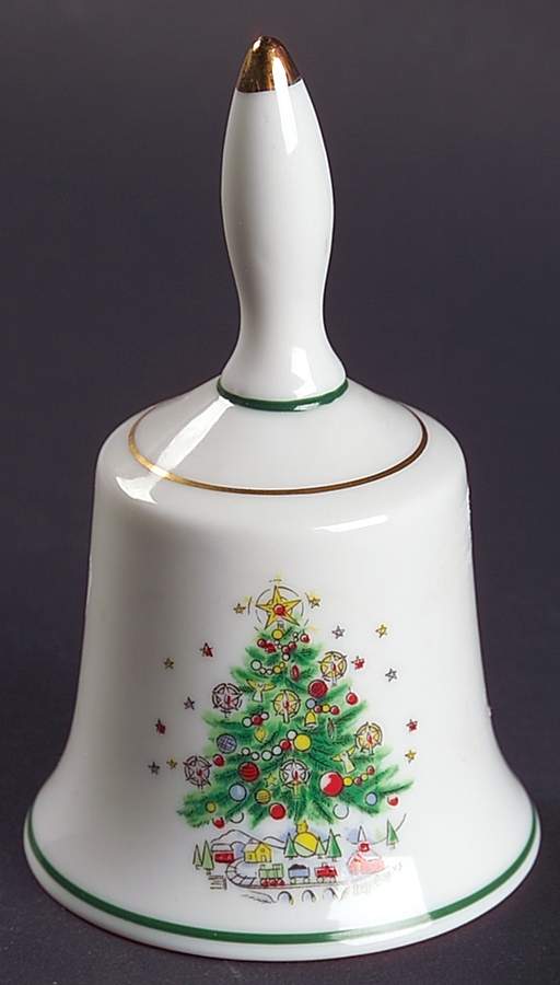 Christmas Eve (Porcelain) Bell by Salem-1