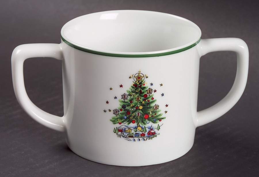 Christmas Eve (Porcelain) 2 Handled Mug by Salem-1