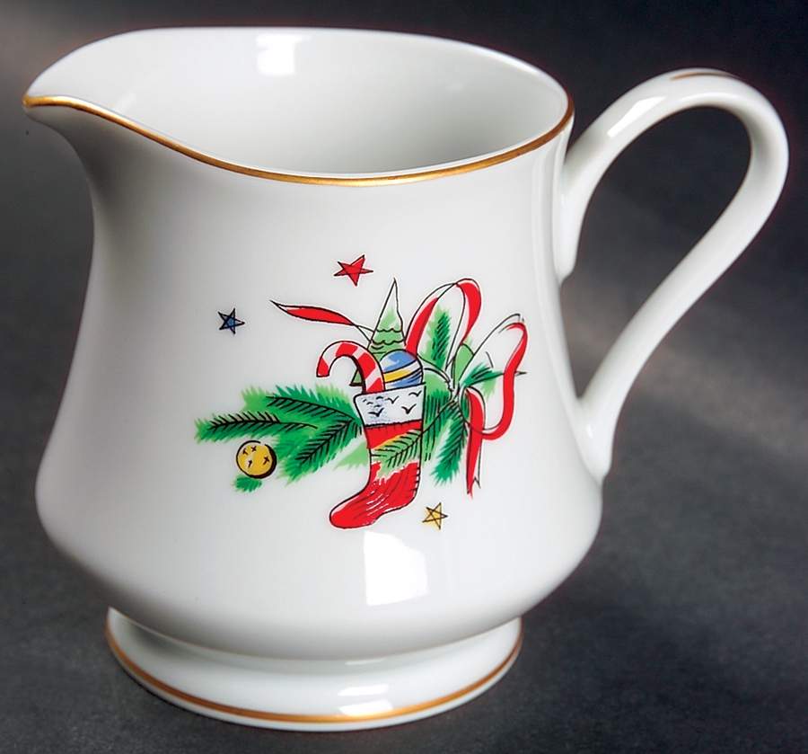 Christmas Eve (Porcelain) Creamer by Salem-1