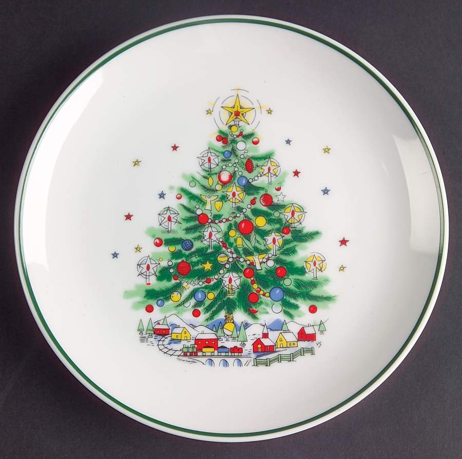 Christmas Eve (Porcelain) Child's Plate by Salem-1