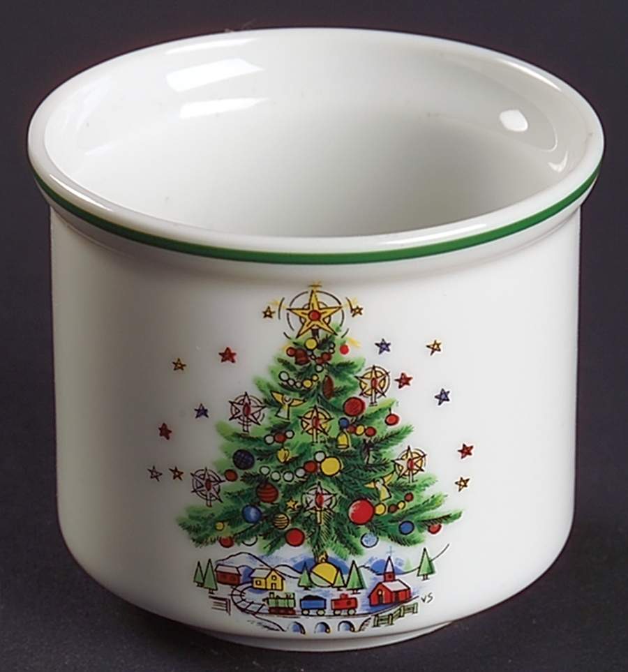 Christmas Eve (Porcelain) Votive Candleholder by Salem-1