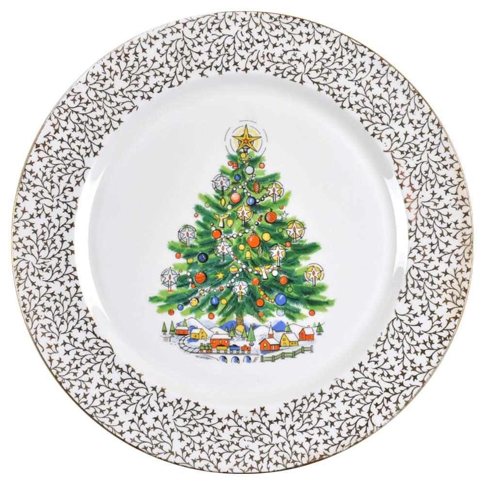 Christmas Eve Dinner Plate by Salem-1