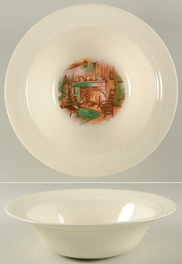 Colonial Fireside 8" Round Vegetable Bowl by Salem-1