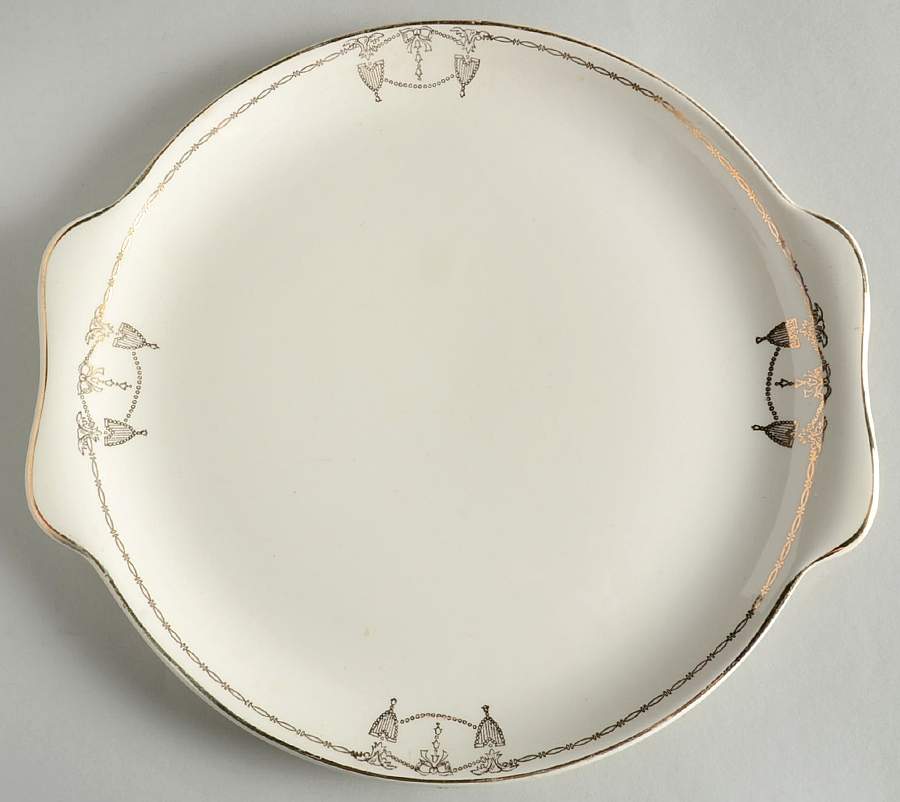 Commodore Handled Cake Plate by Salem-1