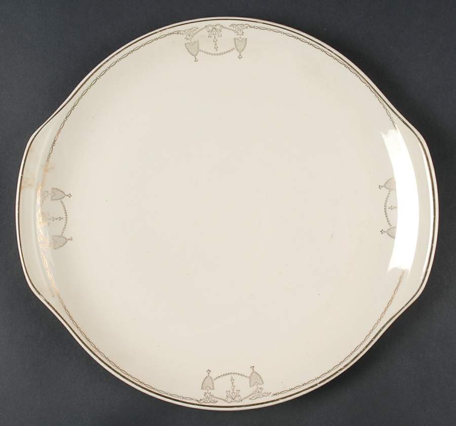 Commodore Handled Cake Plate by Salem-1