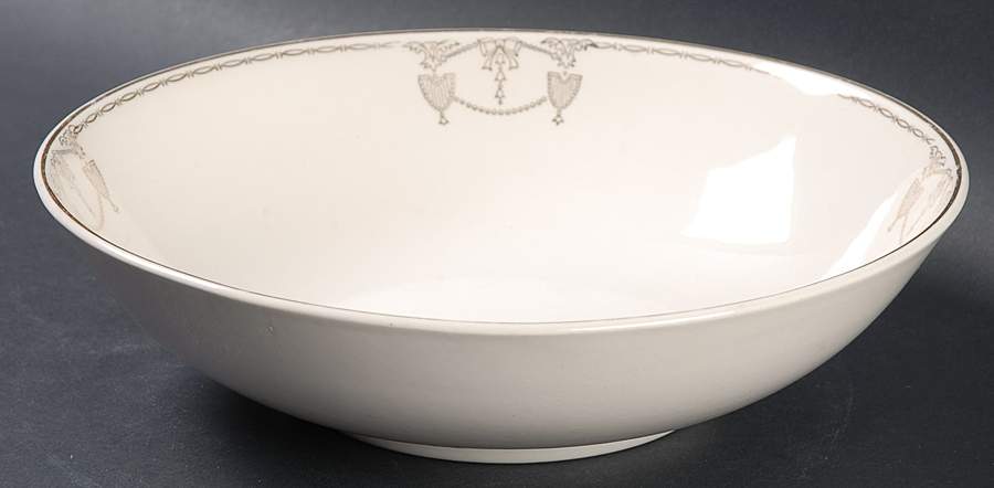 Commodore 9" Round Vegetable Bowl by Salem-1