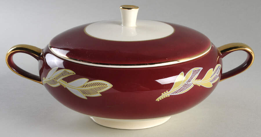 Coronation Red Round Covered Vegetable by Salem-1